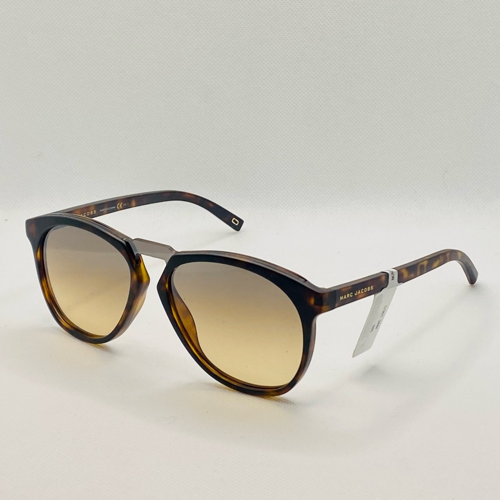 NEW Marc Jacob Unisex Matte Havana Sunglasses